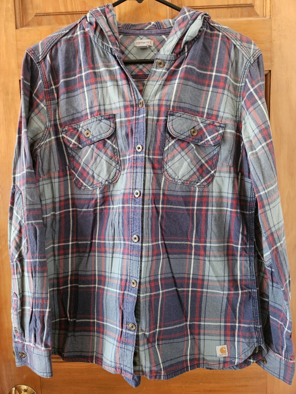 Carhartt Women's Hooded Flannel Shirt